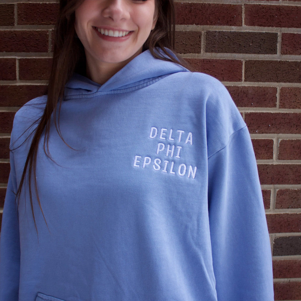 Sorority Merch Delta Phi Epsilon Hoodie Sorority Hoodie Birthday Presents For Her - Gypsysystersgift
