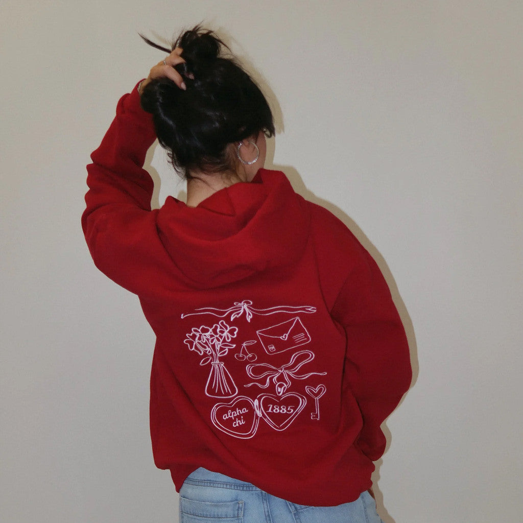 Sorority Merch Locket Of Love Sorority Hoodie Christmas Presents For Girlfriend - Gypsysystersgift