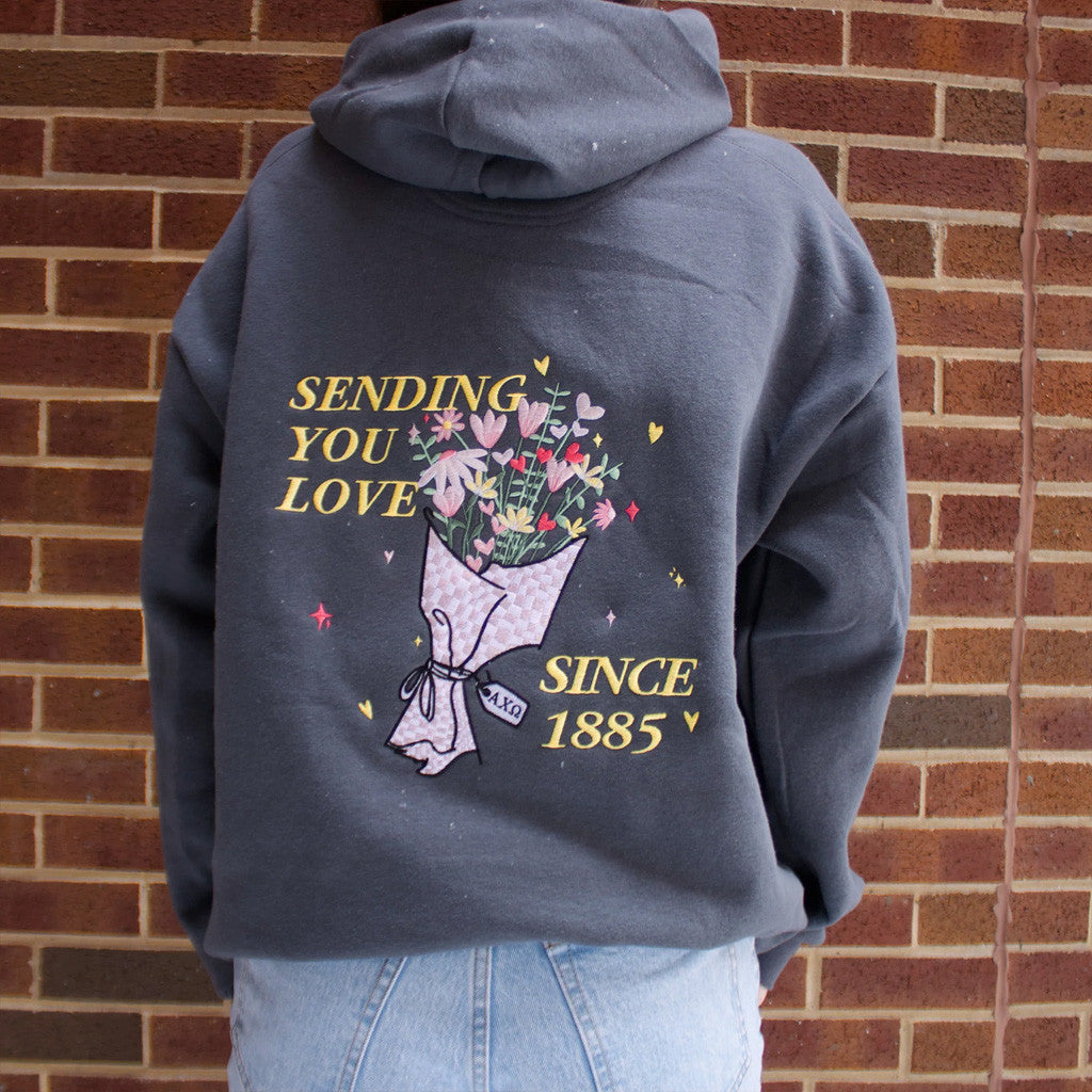 Sorority Merch Sending You Love Hoodie Sorority Hoodie Christmas Present For Her - Gypsysystersgift