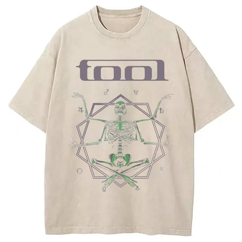 Soul Meditation Washed T-Shirt Retro Streetwear Graphic Top Gifts For Him - Gypsysystersgift