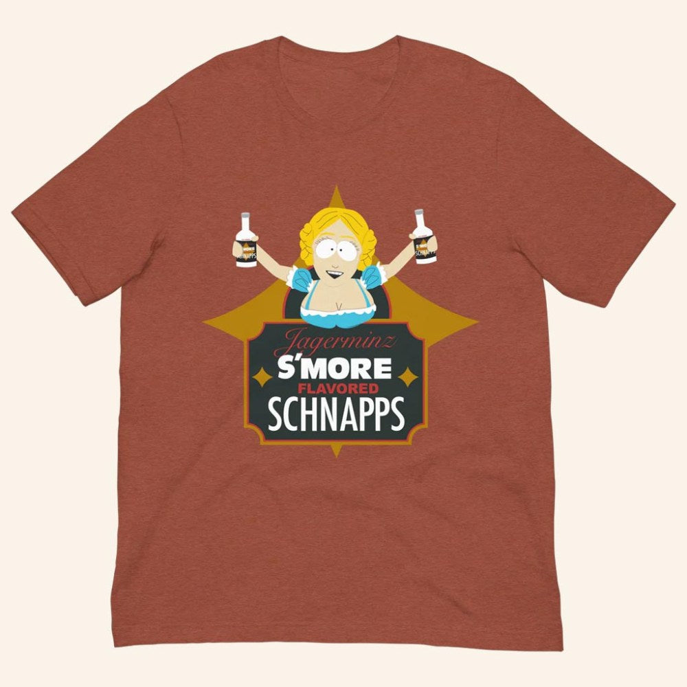 South Park Merch Jagerminz S'more Flavored Schnapps T-Shirt Gifts For Him Her - GypsysystersGift
