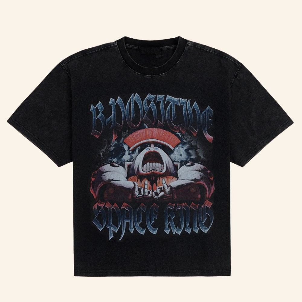 Space King Merch B Positive Wash T-Shirt Best Birthday Gift For Husband - Gypsy Systers