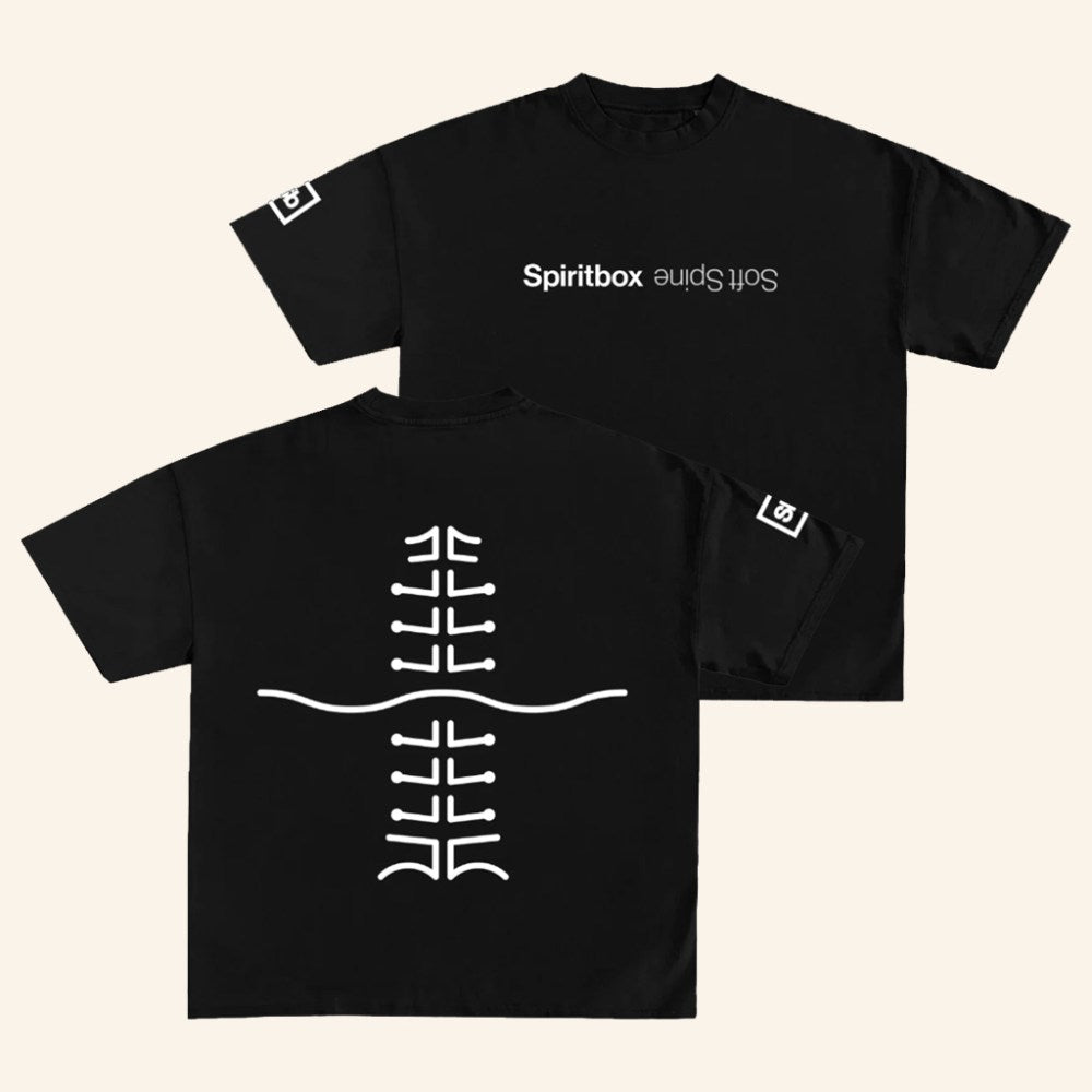 Spiritbox Merch Spine Icon Black T-Shirt Music Lover Gifts For Him - Gypsysystersgift