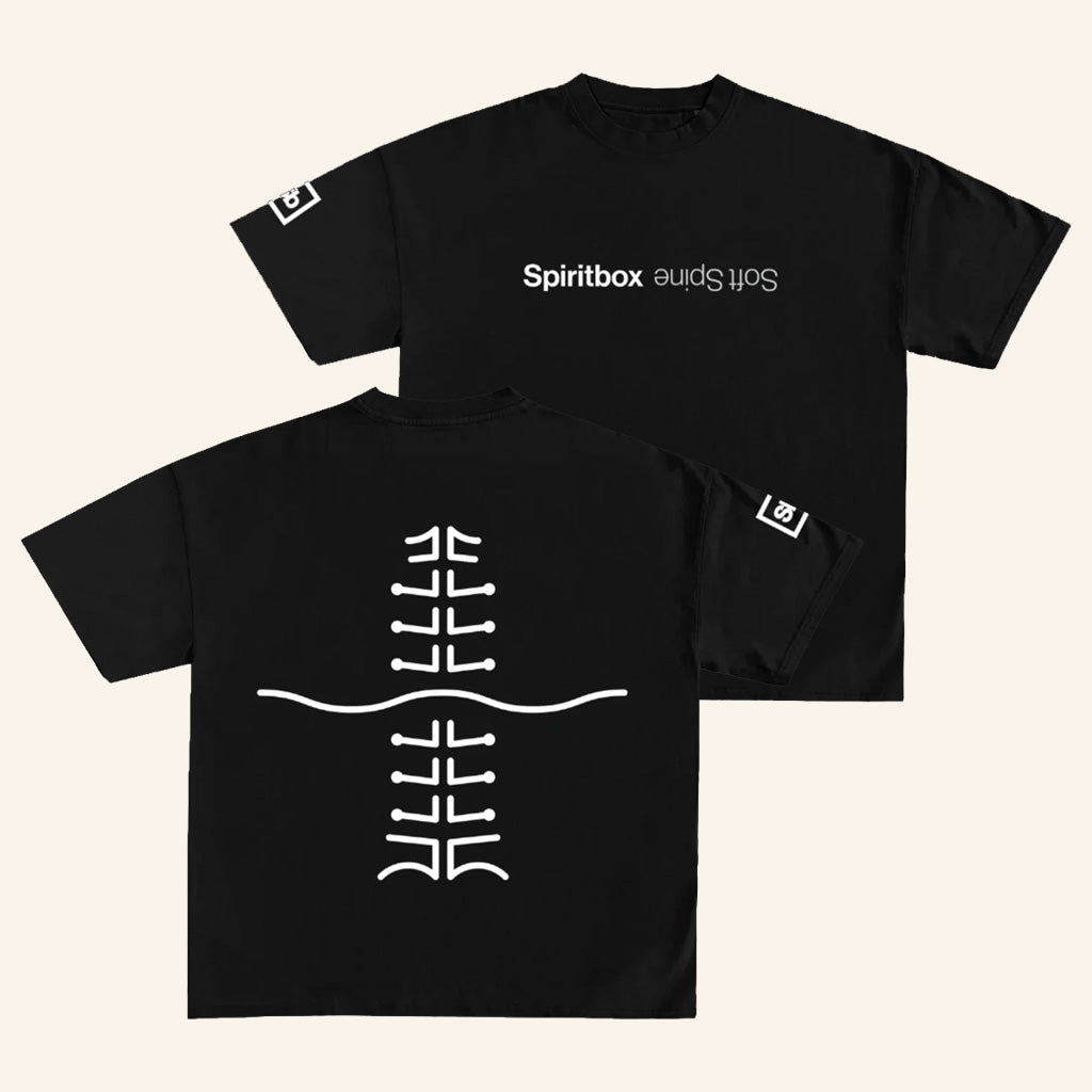 Spiritbox Merch Spine Icon Black T-Shirt Music Lover Gifts For Him - Gypsysystersgift