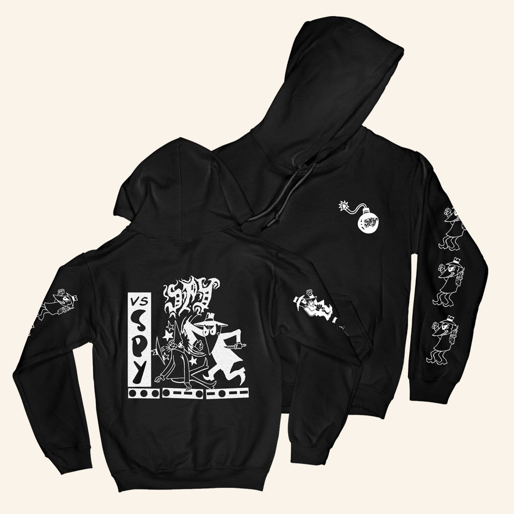 Spy Worldwide Merch Spy Vs Spy Hoodie Black Dad Christmas Gifts - Gypsysystersgift