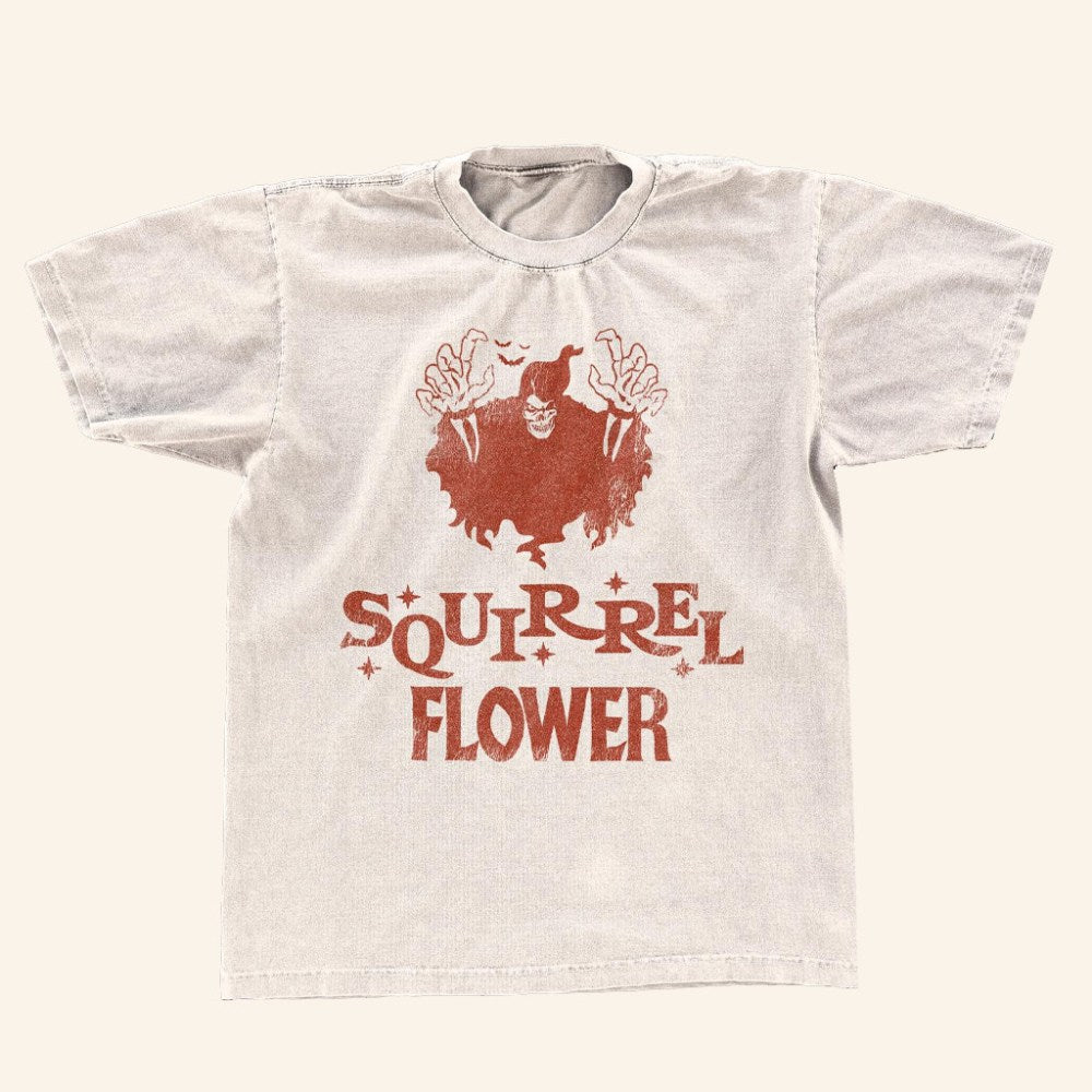 Squirrel Flower Merch Spirit Flower Shirt Music Lover Gift Ideas For Him - Gypsysystersgift
