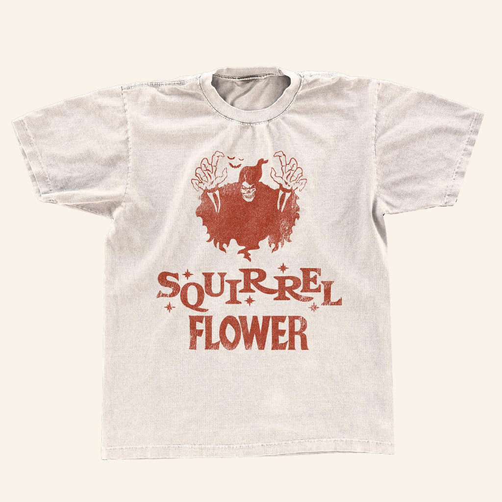 Squirrel Flower Merch Spirit Flower Shirt Music Lover Gift Ideas For Him - Gypsysystersgift
