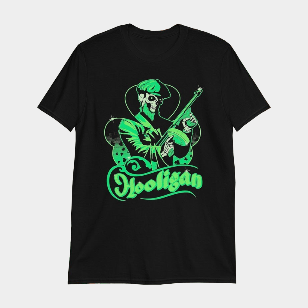 St Patrick's Day Hooligan T-Shirt Good Gifts For Father - GypsysystersGift