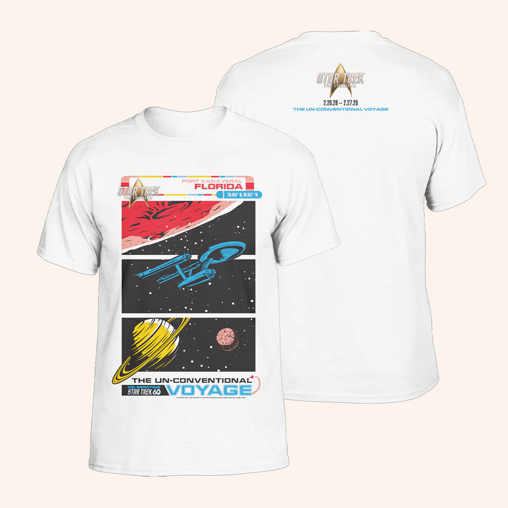 Star Trek The Cruise Merch The Cruise 2026 Embarkation T-Shirt Gifts For Him - Gypsysystersgift