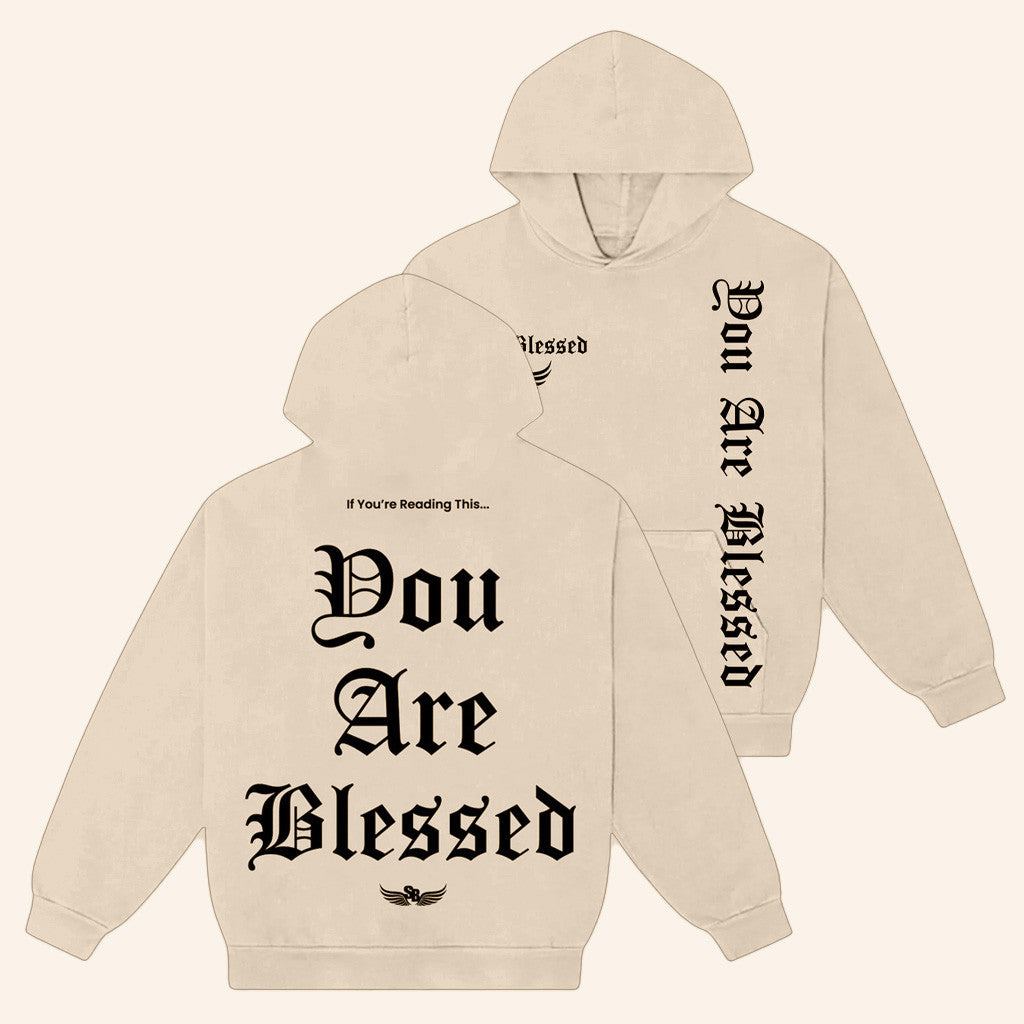 Stay Blessed Clothing Merch Stay Blessed You Are Blessed Hoodie Gifts Ideas For Her - Gypsysystersgift