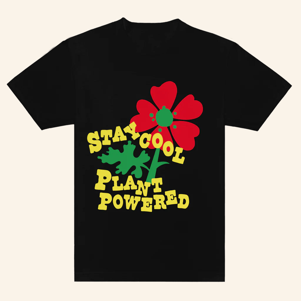Staycoolnyc Merch Plant Powered Black T-Shirt Birthday Ideas For Him - Gypsysystersgift
