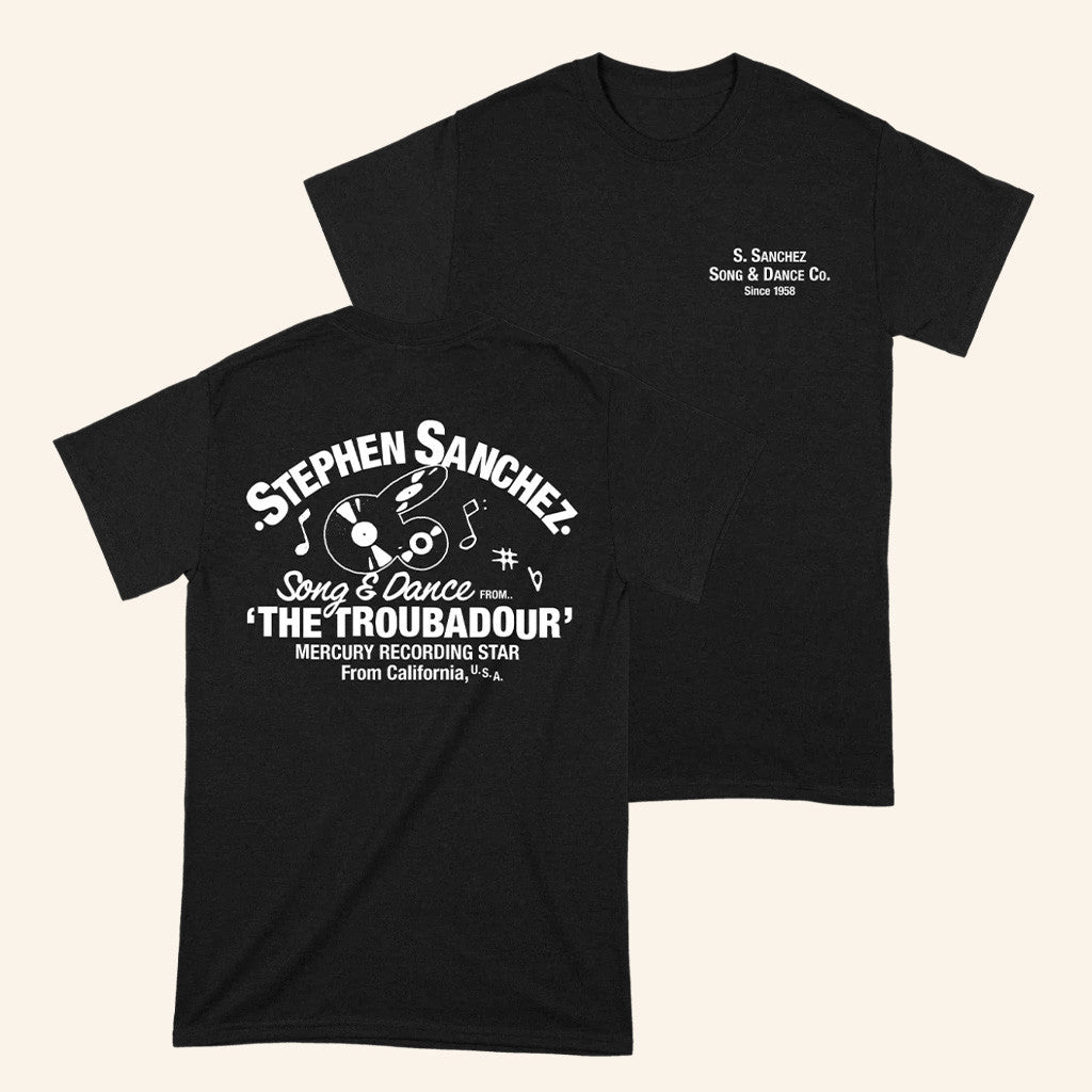 Stephen Sanchez Merch Song And Dance Co T-Shirt Music Lover Gift Ideas For Him - Gypsysystersgift