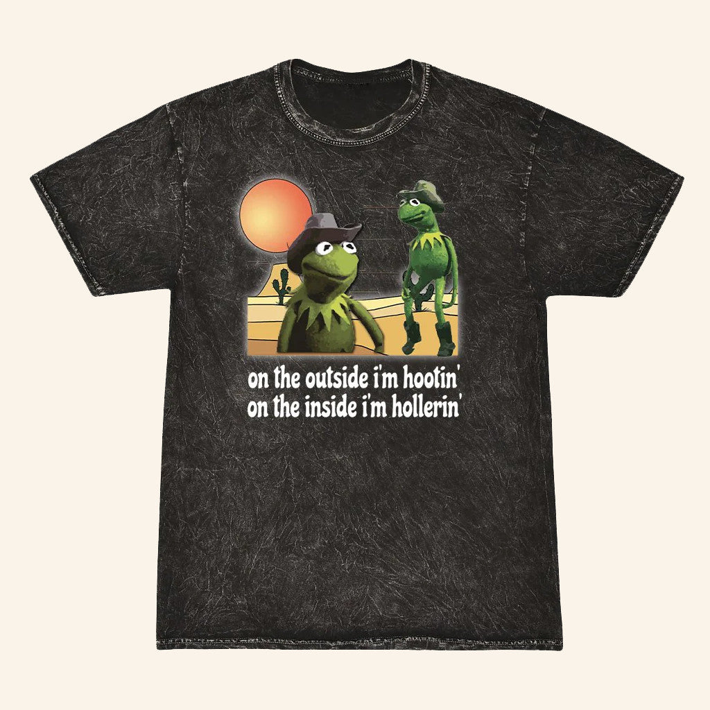 Steve Mart Merch Hootin And Hollerin T-Shirt Birthday Gift Ideas For Him - Gypsysystersgift