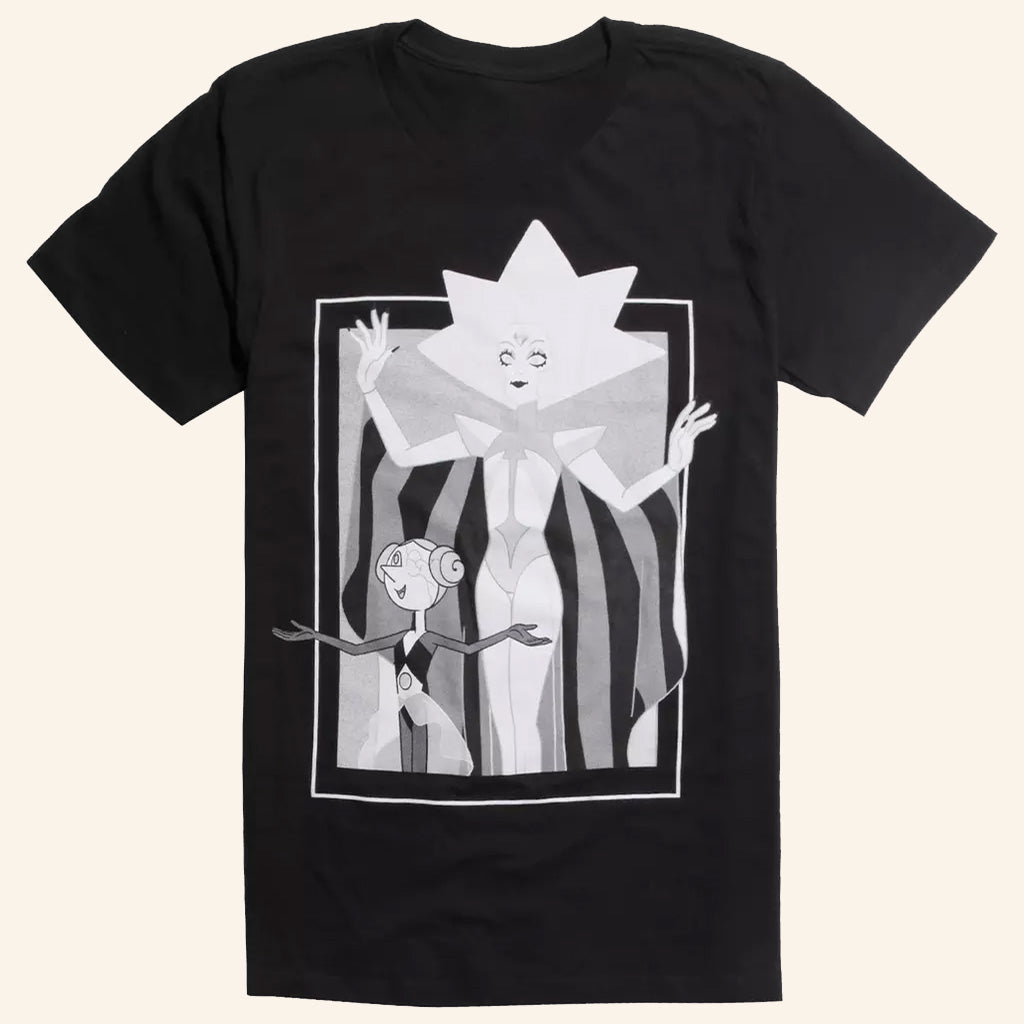 Steven Universe Merch White Diamond White Pearl T-Shirt Gifts For Best Friend - GypsysystersGift