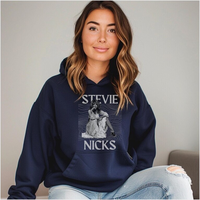 Stevie Nicks Hoodie Vintage Stevie Nicks Fan Hooded Gifts For Her Merch Apparel - Gypsysystersgift