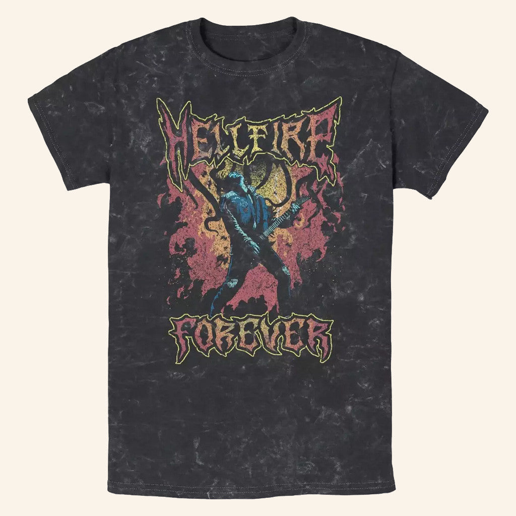 Stranger Things Eddie Munson Merch Hellfire Forever T-Shirt Best Gifts For Him - GypsysystersGift