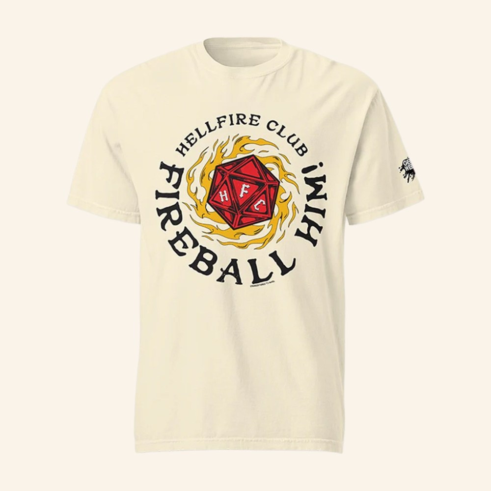 Stranger Things Merch Stranger Things Geeked Week 24 Fireball Him T-Shirt Gifts For Him - Gypsysystersgift