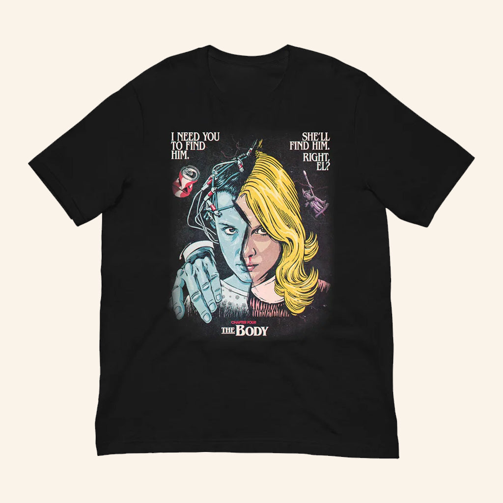 Stranger Things Merch Stranger Things Season 1 x Butcher Billy The Body T-Shirt Gifts For Her - Gypsysystersgift