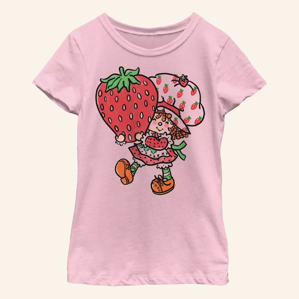 Strawberry Shortcake Merch Strawberry Shortcake Big Strawberry T-Shirt Birthday Gift For Her - Gypsysystersgift
