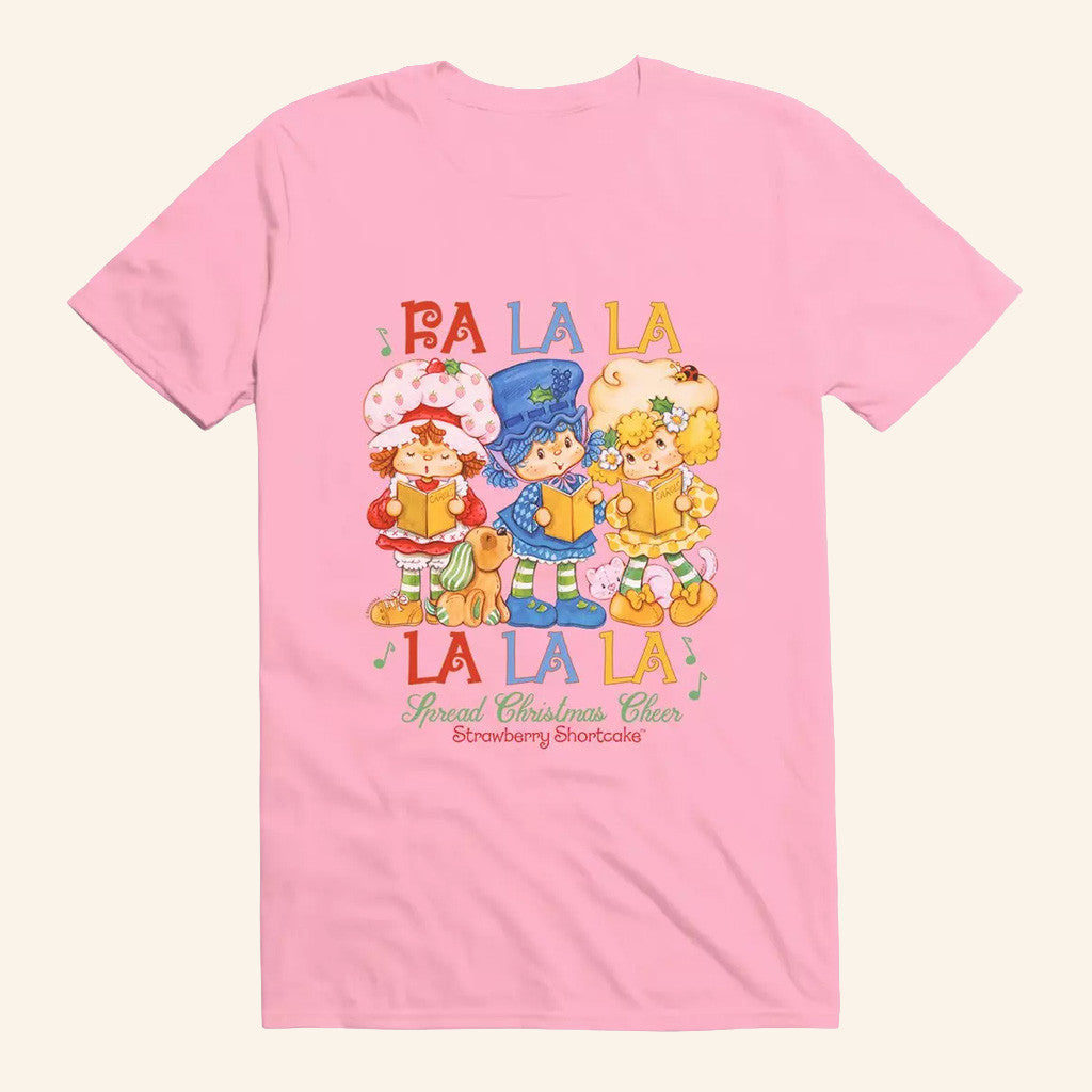 Strawberry Shortcake Merch Strawberry Shortcake Spread Christmas Cheer T-Shirt Gifts For Her - Gypsysystersgift
