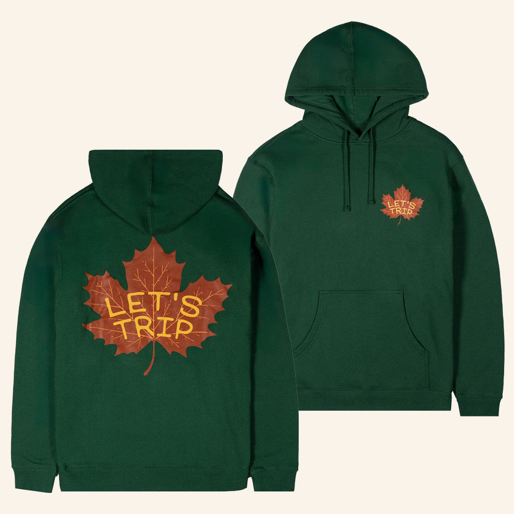 Sturniolo Triplets Merch Let's Trip Maple Leaf Hoodie Christmas Gift Ideas For Him - Gypsysystersgift