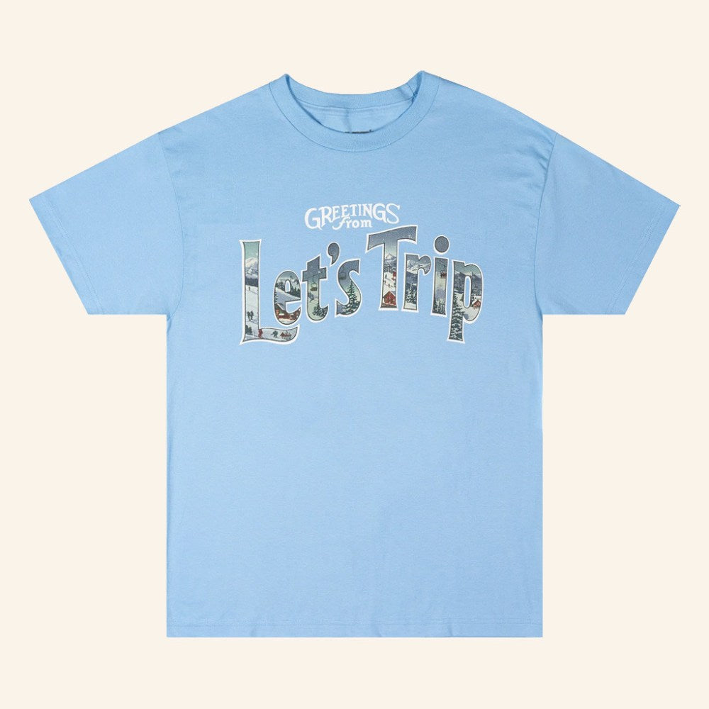 Sturniolo Triplets Merch Let's Trip Postcard T-Shirt Birthday Gift For Him - GypsysystersGift