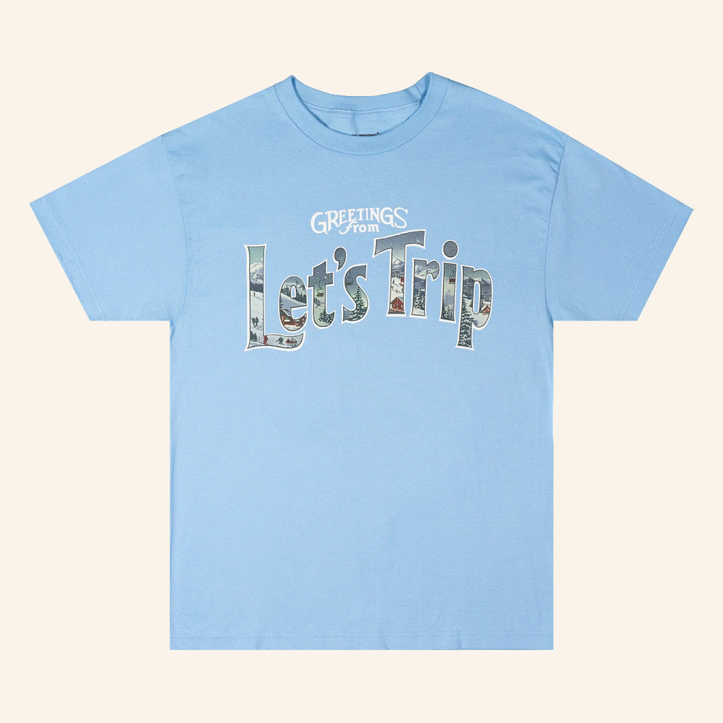 Sturniolo Triplets Merch Let's Trip Postcard T-Shirt Birthday Gift For Him - GypsysystersGift