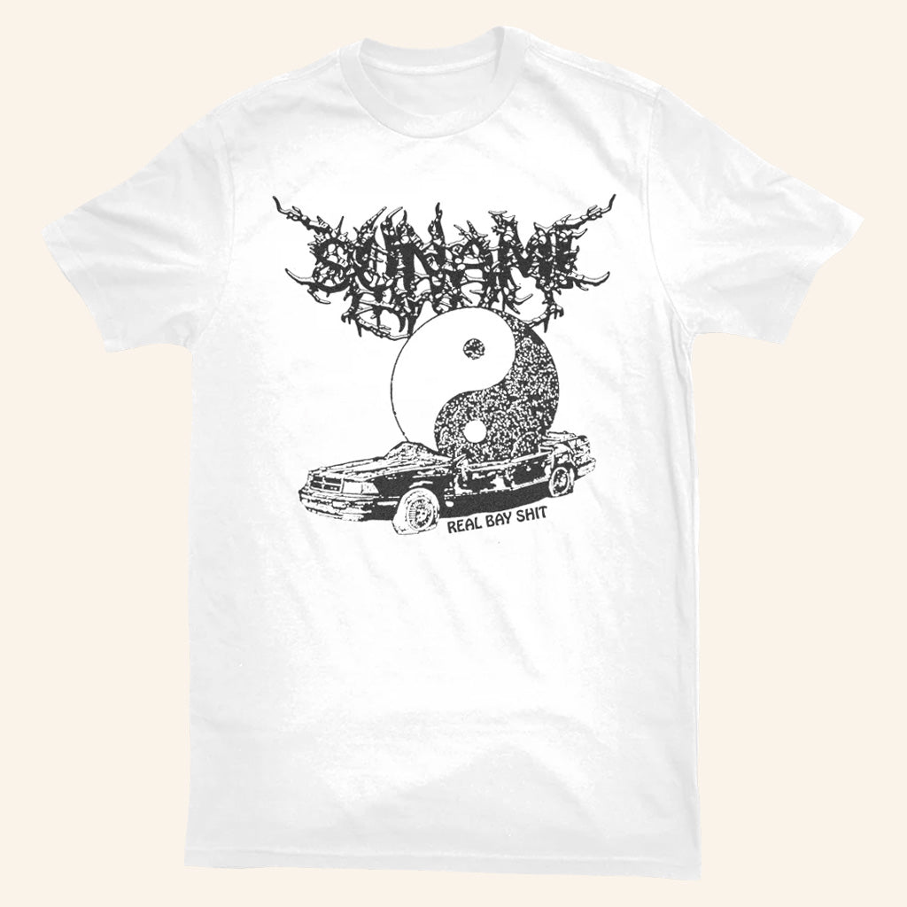 Sunami Merch Yin Yang White T-Shirt Gifts Ideas For Boyfriend - GypsysystersGift