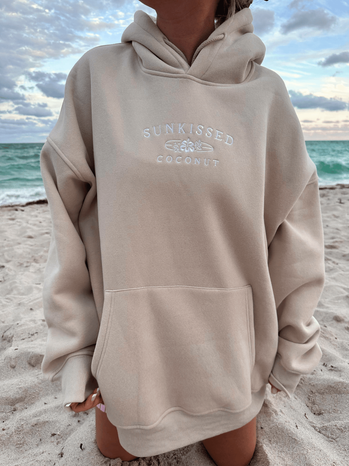 Sunkissed Coconut Hoodie Mother's Day Gifts From Daughter Father's Day Gift for Him - Gypsysystersgift
