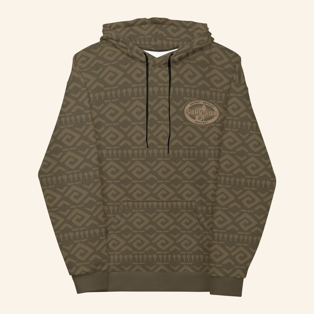 Survivor Merch Survivor Brown Tribal Hoodie Christmas Gift Ideas For Him - Gypsysystersgift