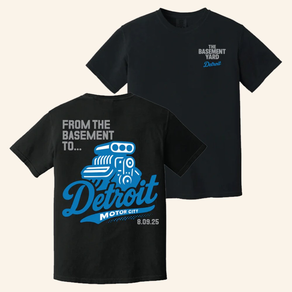 TBY Tour Merch From The Basement To Detroit T-Shirt Best Gifts For Him - GypsysystersGift