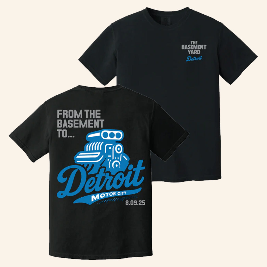 TBY Tour Merch From The Basement To Detroit T-Shirt Best Gifts For Him - GypsysystersGift