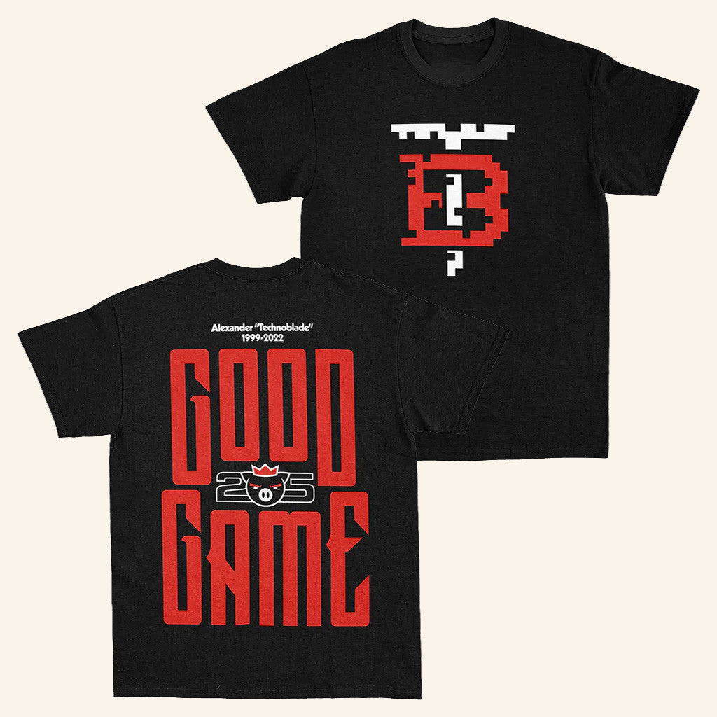 Technoblade Merch Good Game 25 Redux Shirt Gift Ideas For Him - Gypsysystersgift