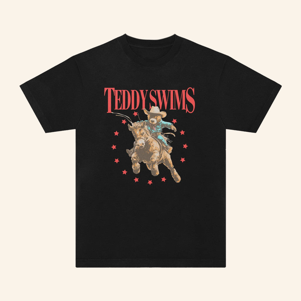 Teddy Swims Merch Teddy Cowboy T-Shirt Music Lover Gift Ideas For Him - Gypsysystersgift
