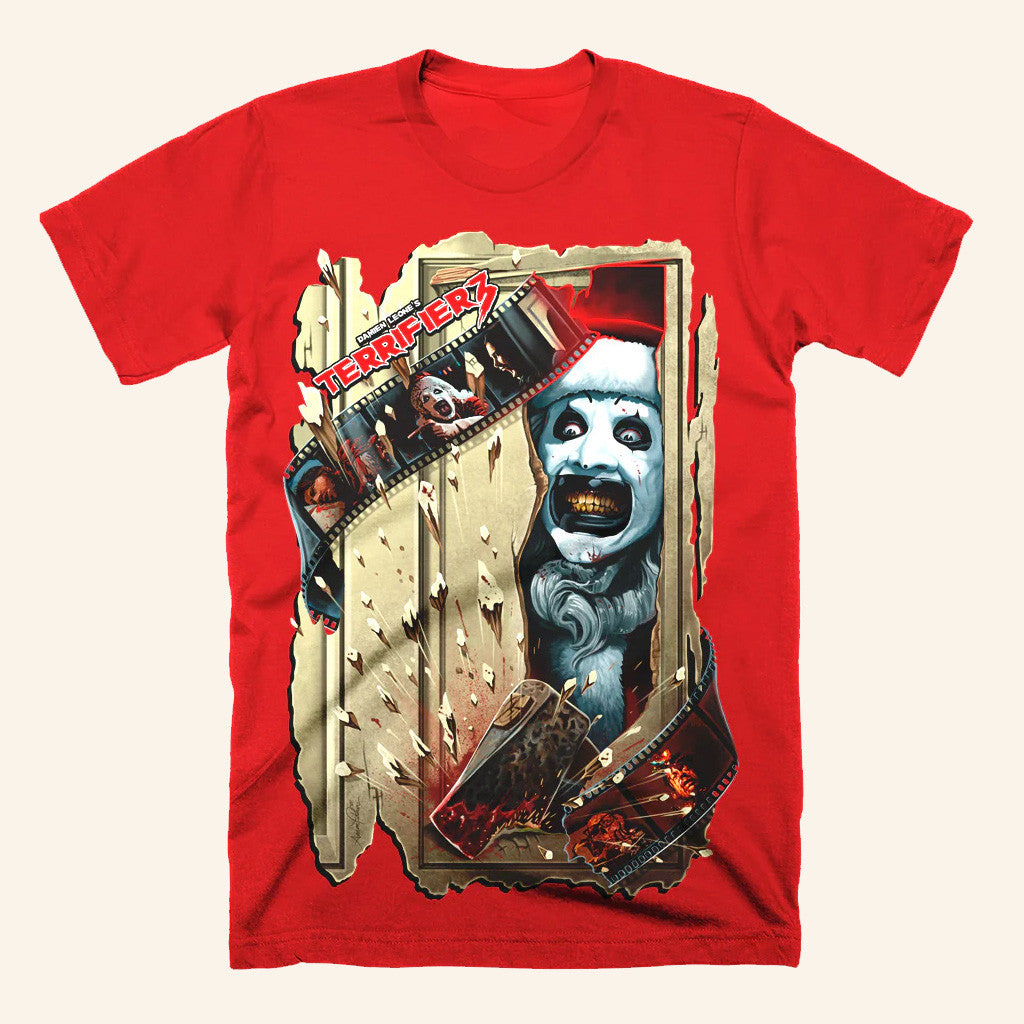 Terrifier Merch Terrifier 3 Chop House T-Shirt Xmas Presents For Him - Gypsysystersgift