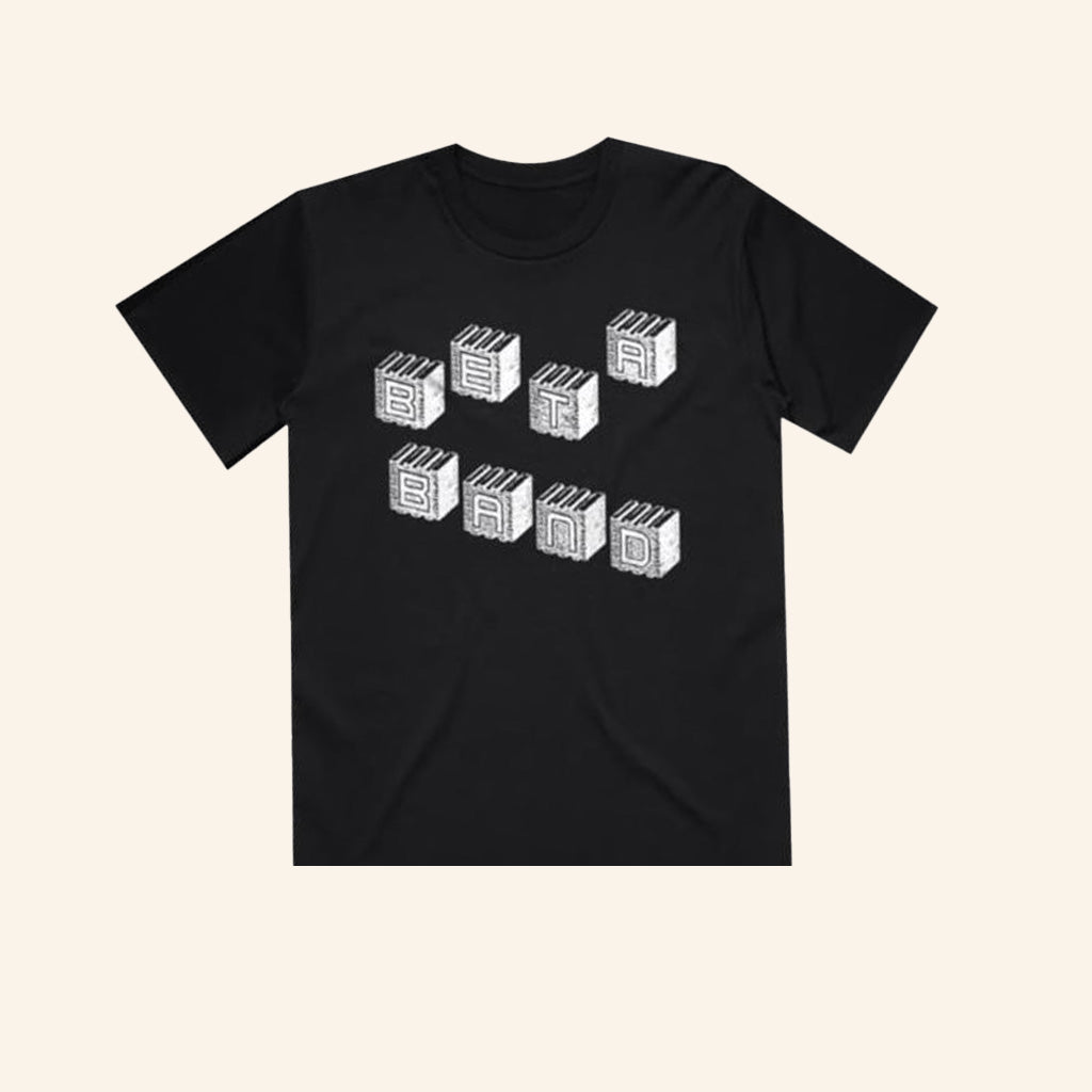 The Beta Band Merch Blocks Black T-Shirt Music Lover Gifts For Him - GypsysystersGift