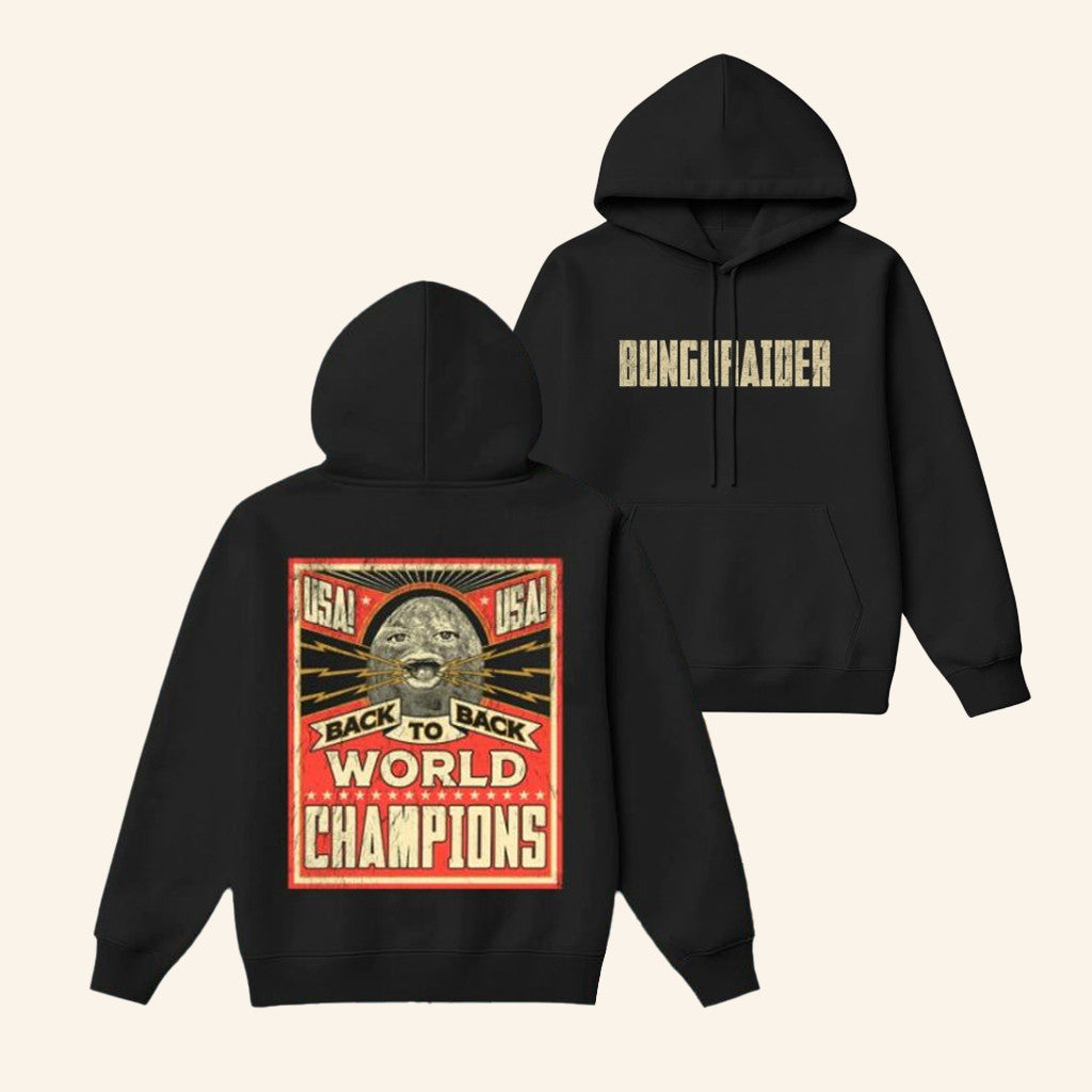 The Burnt Peanut Merch World Champions Hoodie TheBurntPeanut Merch Gifts For Him - Gypsysystersgift