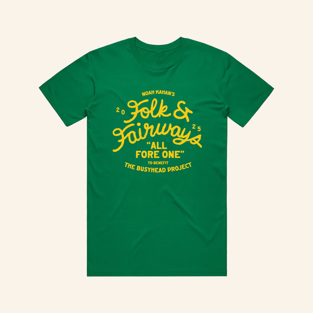 The Busyhead Project Merch 2025 Folk And Fairways All Fore One T-Shirt Gifts For Friends - GypsysystersGift