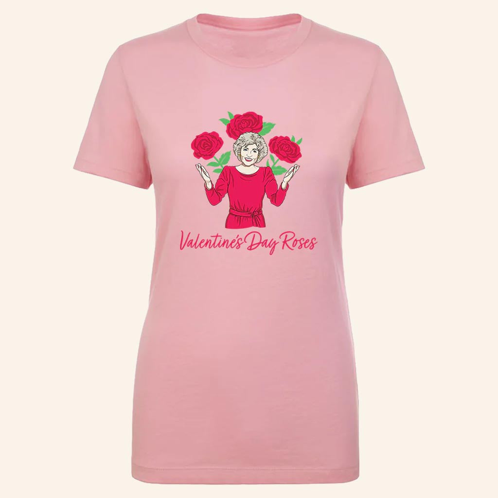 The Golden Girls Merch Valentine's Day Red Rose T-Shirt Valentine's Day Gifts For Her - GypsysystersGift
