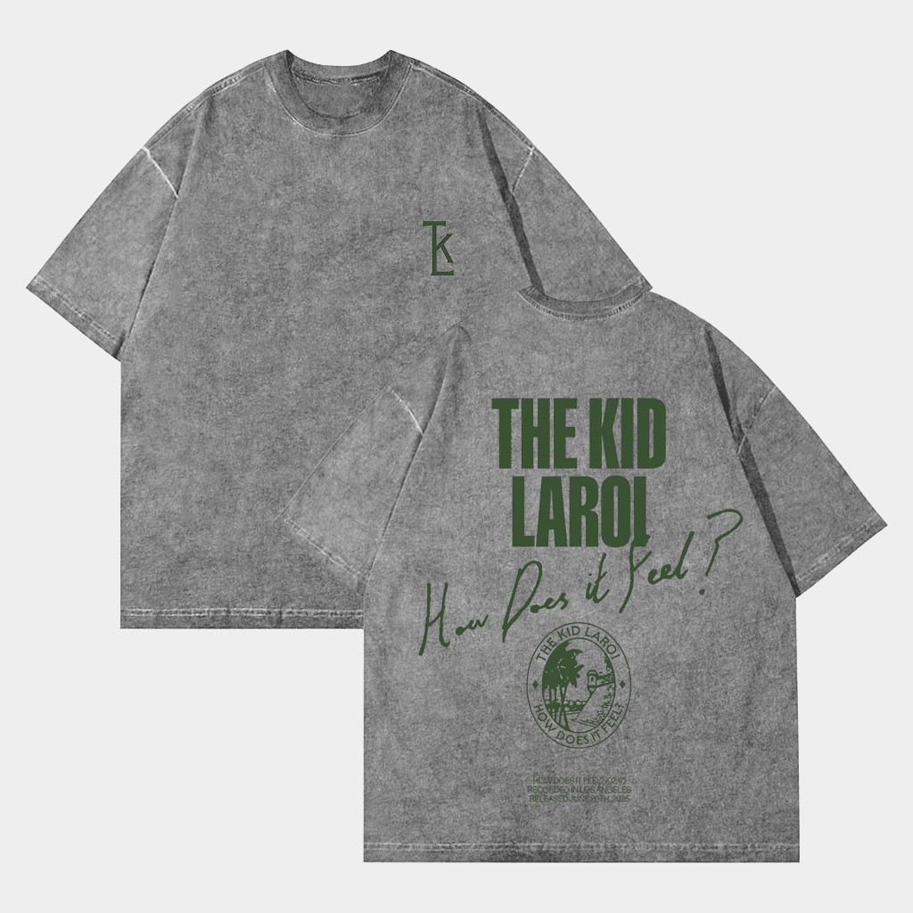 The Kid LAROI Merch How Does It Feel T-Shirt Music Lover Gifts For Him - GypsysystersGift