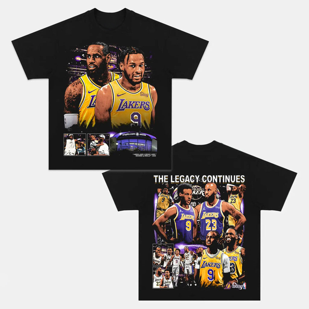 The Legacy Continues Graphic T-Shirt Los Angeles Basketball Shirt Gift Ideas For Fans - Gypsysystersgift