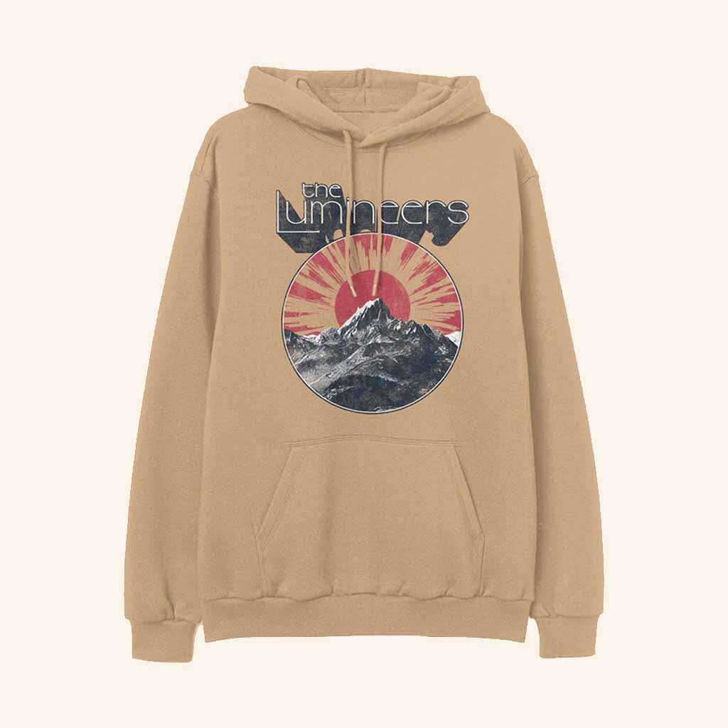 The Lumineers Merch The Lumineers Mountain Sunrise Hoodie Christmas Gift Ideas For Him - Gypsysystersgift