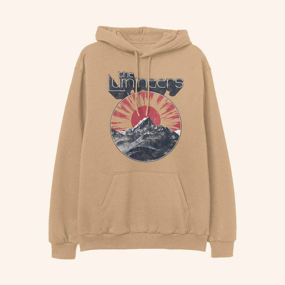 The Lumineers Merch The Lumineers Mountain Sunrise Hoodie Christmas Gift Ideas For Him - Gypsysystersgift