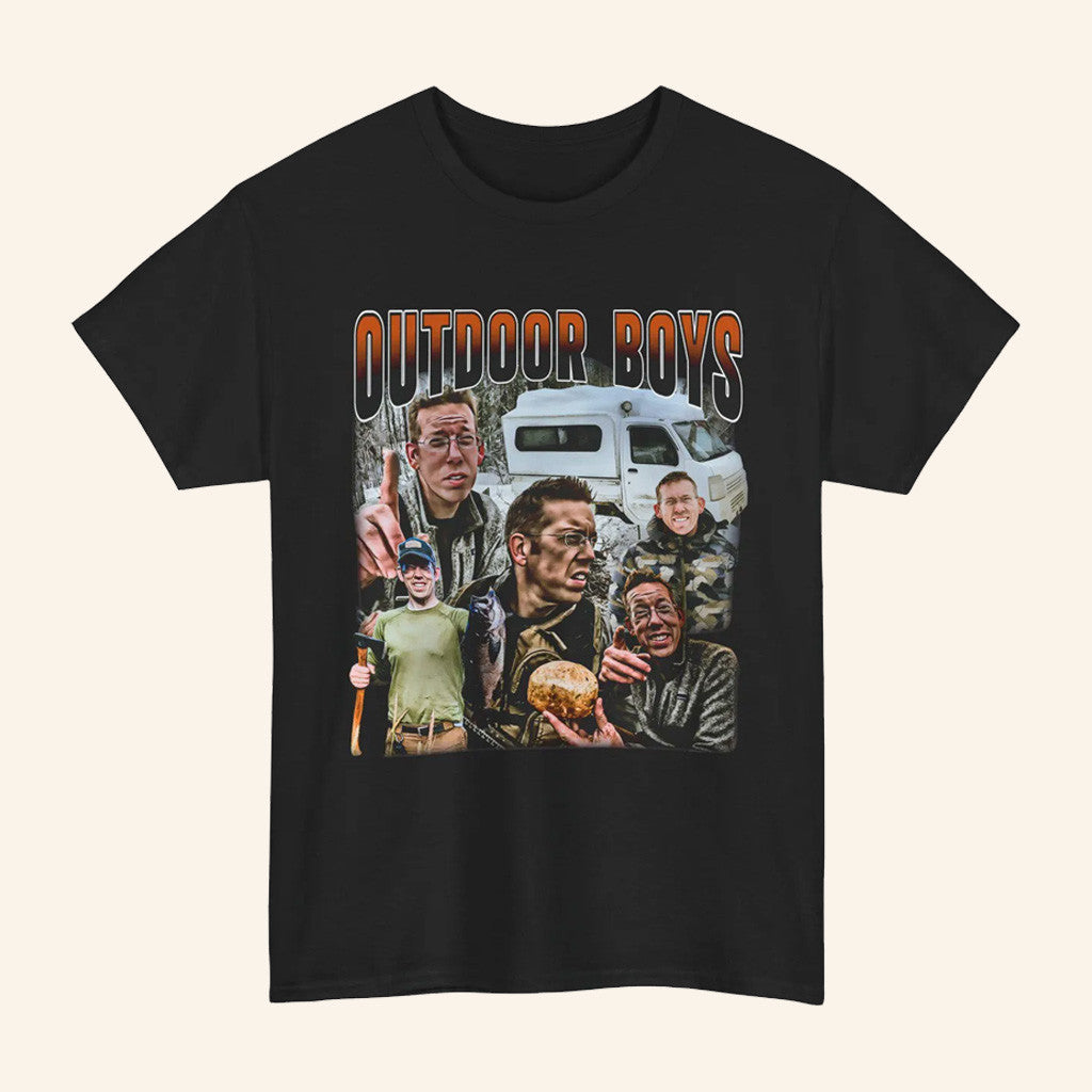 The Outdoor Boys Merch Outdoor Boys T-Shirt Christmas Gift Ideas For Him - Gypsysystersgift