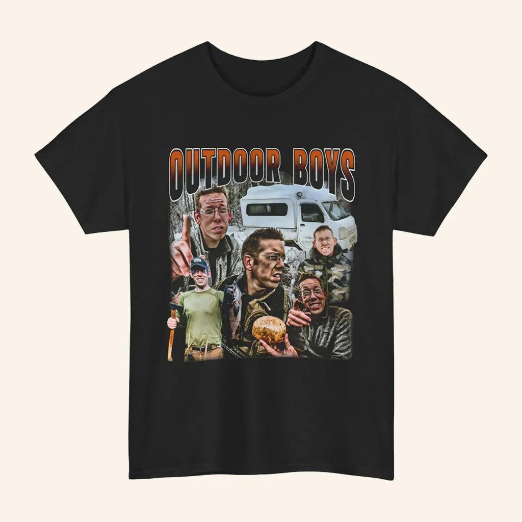 The Outdoor Boys Merch Outdoor Boys T-Shirt Christmas Gift Ideas For Him - Gypsysystersgift