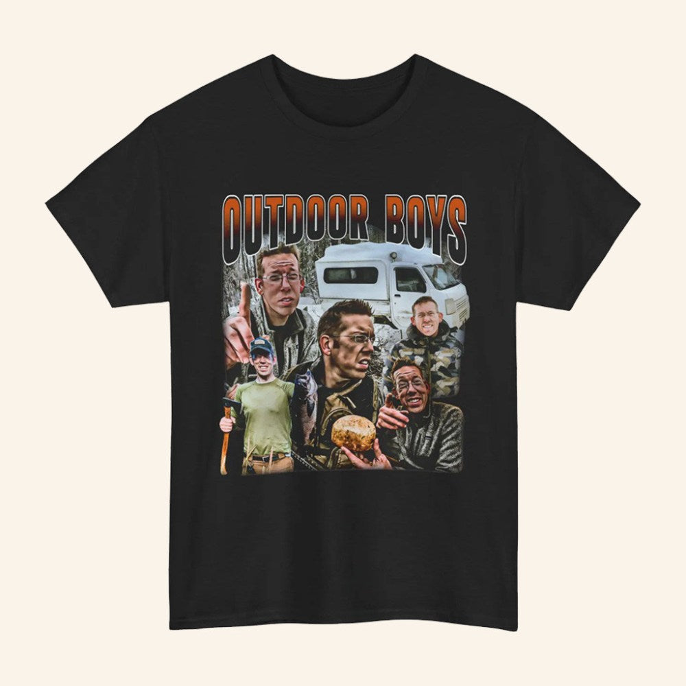 The Outdoor Boys Merch Outdoor Boys T-Shirt Christmas Gift Ideas For Him - Gypsysystersgift