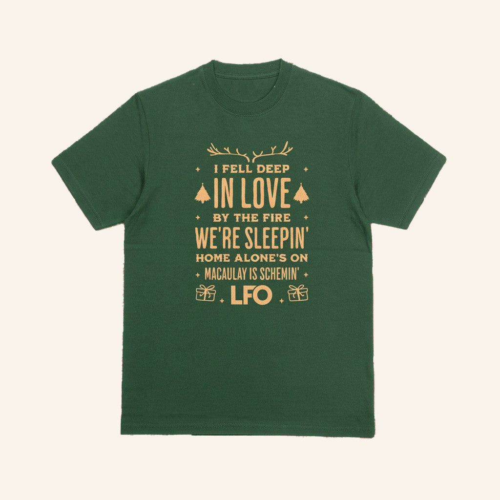 The Real LFO Merch Macaulay Is Schemin Holiday T-Shirt Christmas Gifts For Him - GypsysystersGift