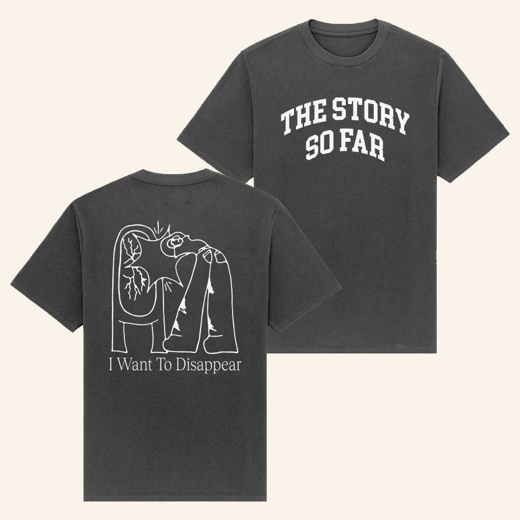 The Story So Far Merch Doodle Cover T-Shirt I Want To Disappear Shirt Gifts For Pop Band Fans - Gypsysystersgift