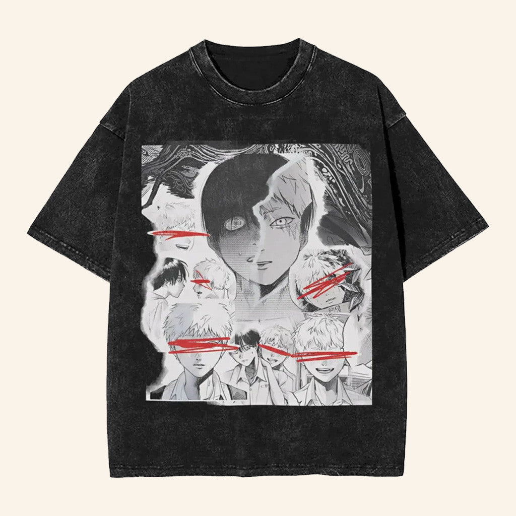 The Summer Hikaru Died Merch The Summer Hikaru Died Dark Reflection Wash T-Shirt Gift For Her - Gypsysystersgift