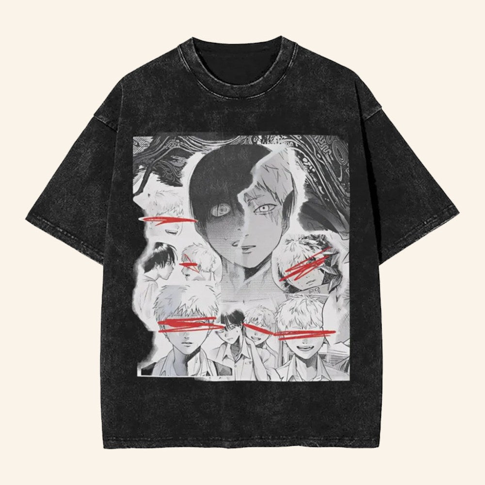 The Summer Hikaru Died Merch The Summer Hikaru Died Dark Reflection Wash T-Shirt Gift For Her - Gypsysystersgift